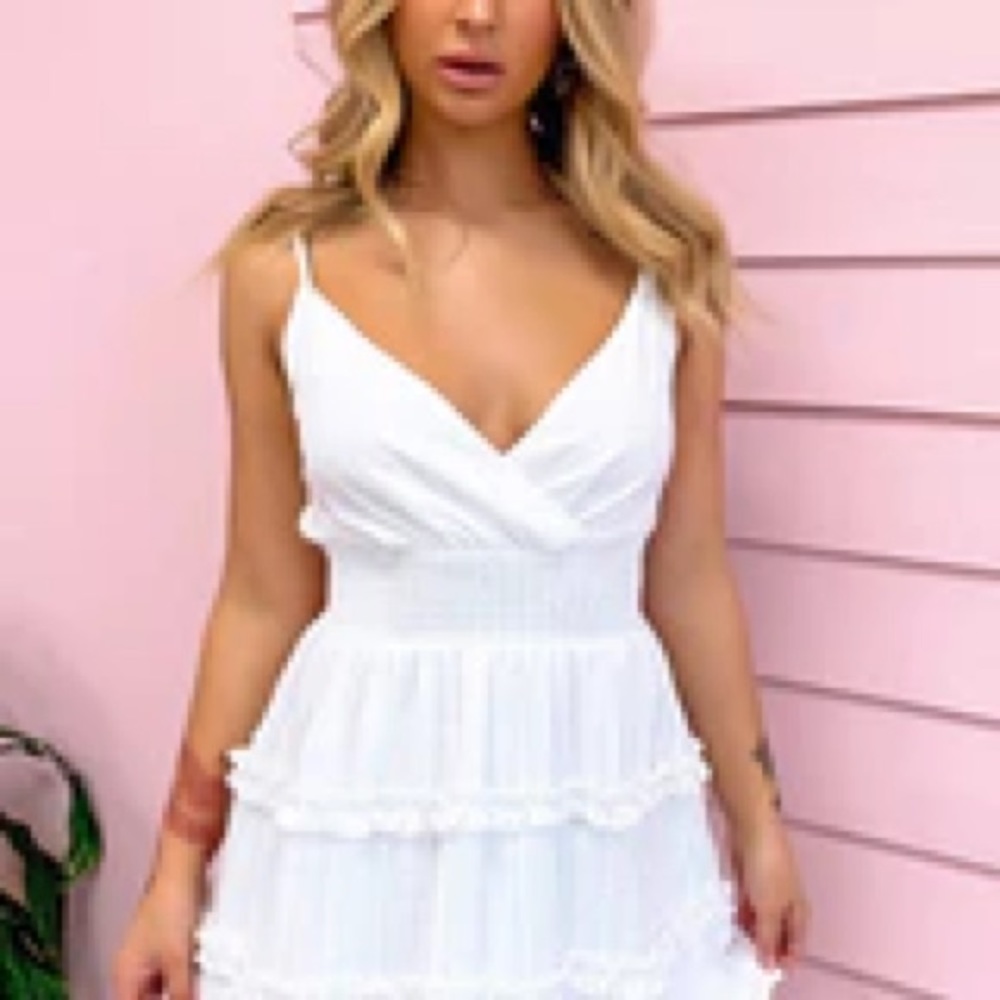 That So Fetch, Zandah Dress, white, NEW WITH TAGS. SIZE 8